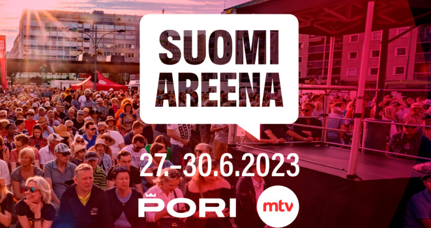 Olemme mukana SuomiAreenassa 2023