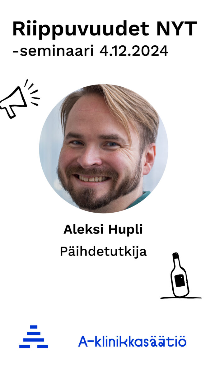 Riippuvuudet NYT -seminaarin mainos