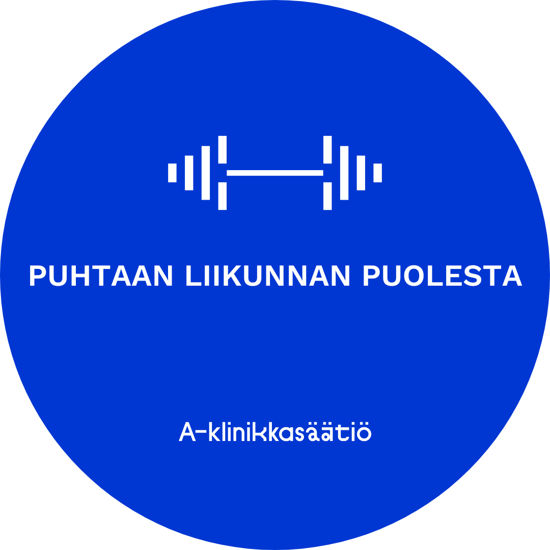 Puhtaan liikunnan puolesta -logo