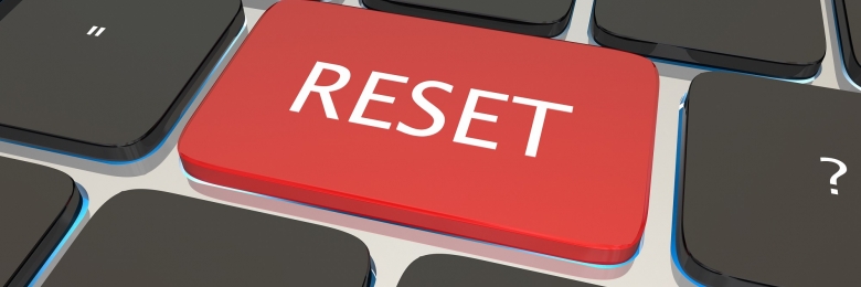 reset-nappula näppäimistöllä