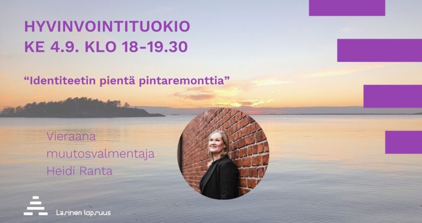 maisemakuva jossa tietoa hyvinvointapahtumasta