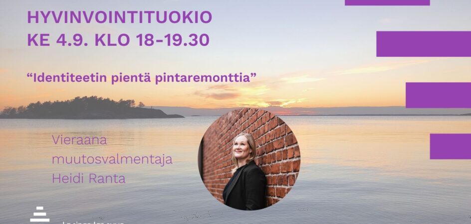 maisemakuva jossa tietoa hyvinvointapahtumasta