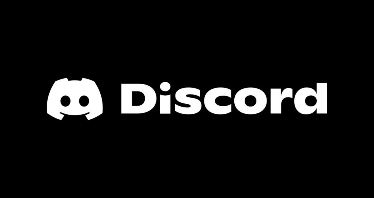 Discord-logo mustavalkoisena